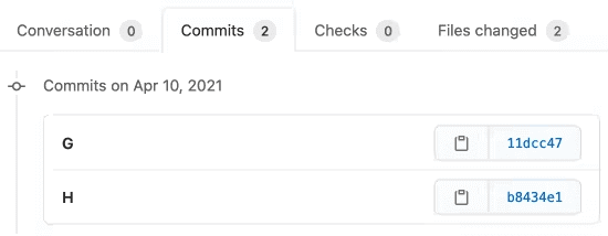 GitHub Commits